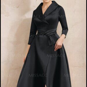 NWT -  Black "Mother of the Bride" Dress - Size 16 - GORGEOUS Dress!!!